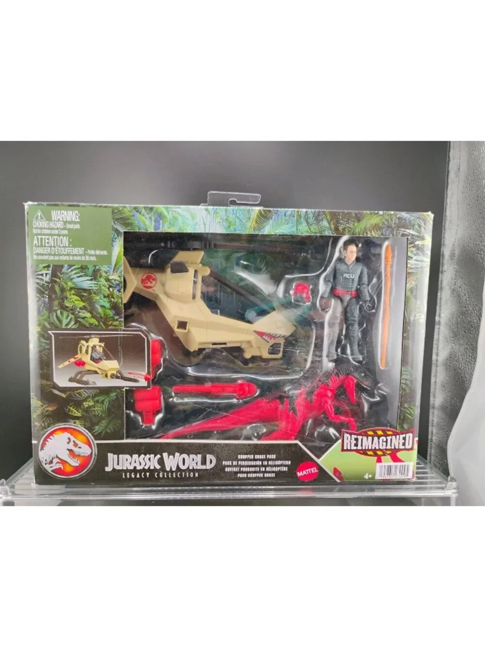Jurassic World Legacy Collection Chopper Chase Pack Figure Set